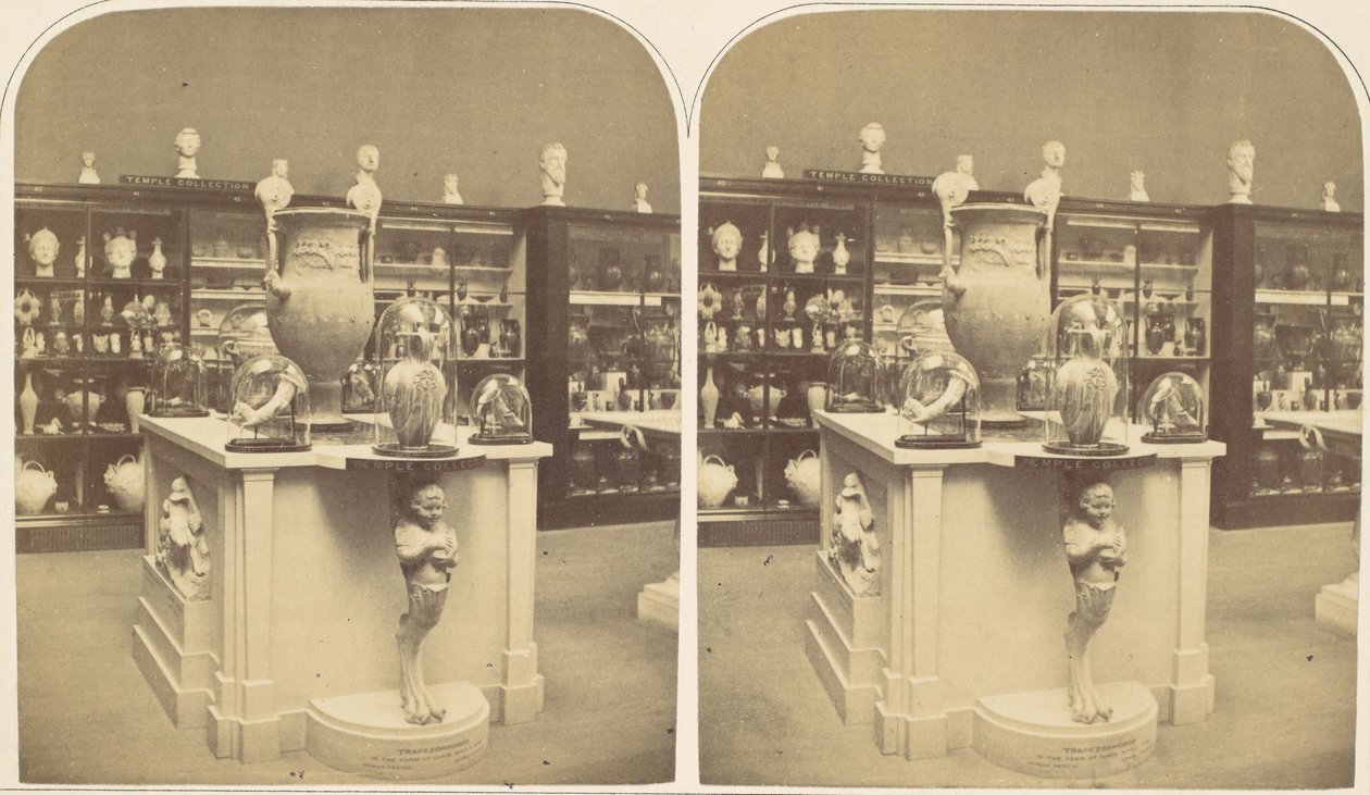 Świątynia Kolekcja Starożytności, lata 50. XIX wieku. autorstwa Roger Fenton