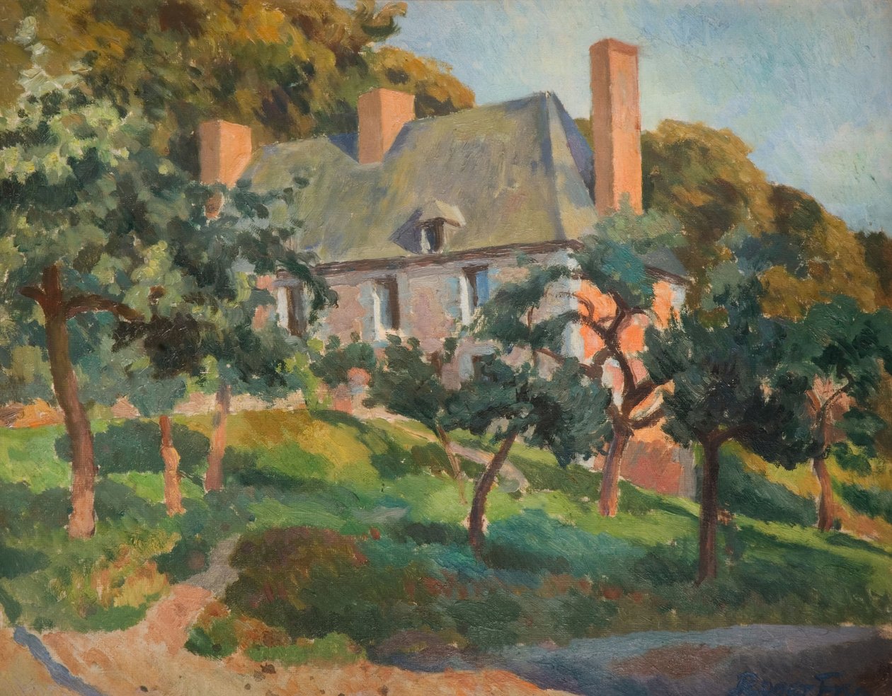 Dom Surrey, 1927-28. autorstwa Roger Fry