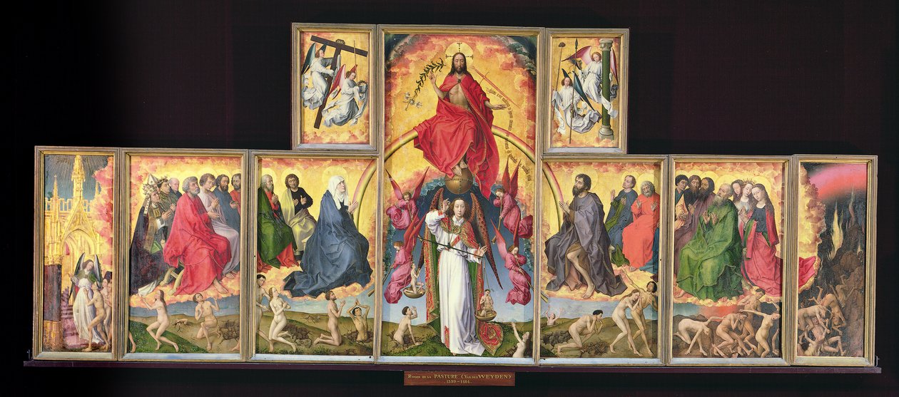 Sąd Ostateczny, ok.1445-50 autorstwa Rogier van der Weyden