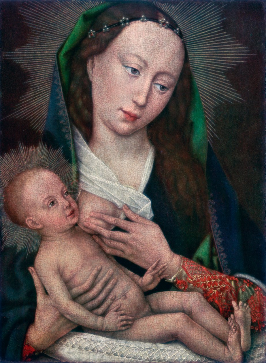 Dziewica z Dzieciątkiem, 1420-1460 1927 autorstwa Rogier van der Weyden