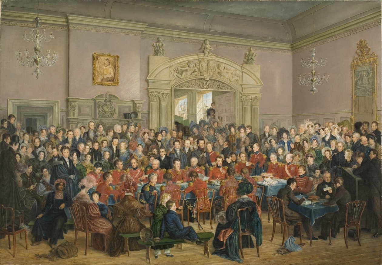 Proces pułkownika Breretona, 1834 autorstwa Rolinda Sharples