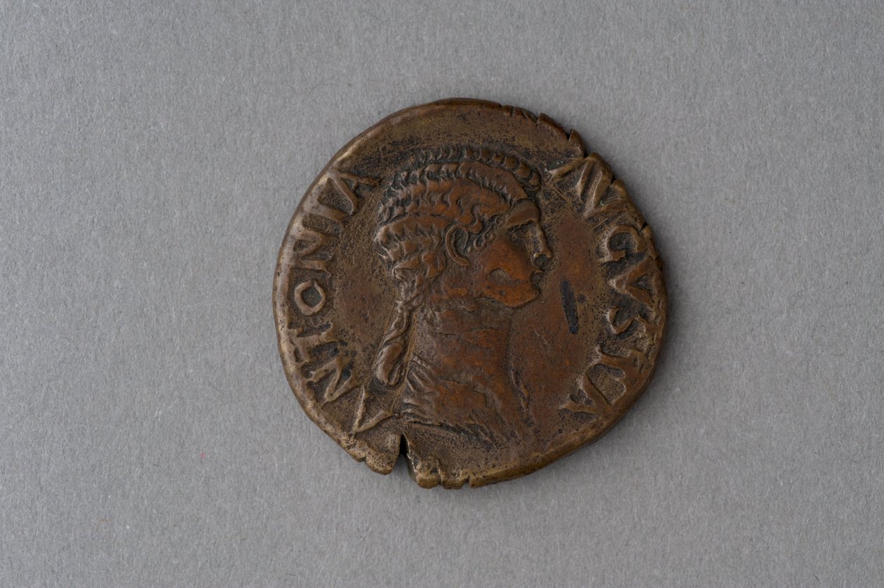 Jako moneta Antonii (brąz) autorstwa Roman