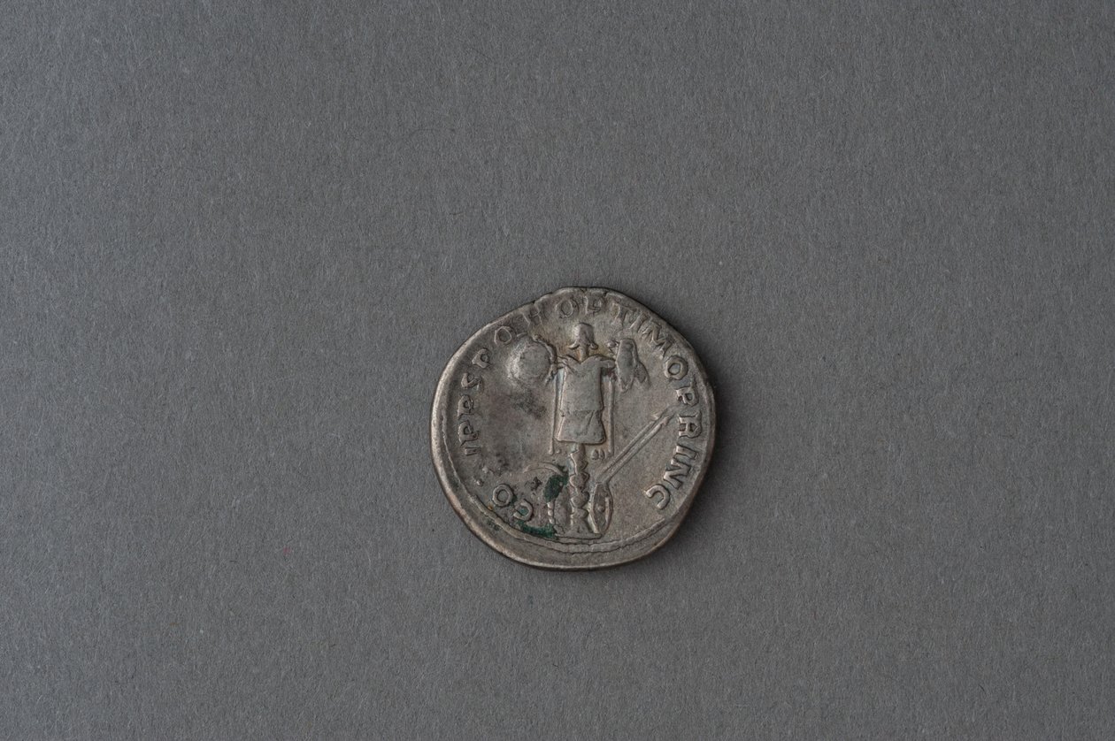 Denar Trajana (brąz) autorstwa Roman