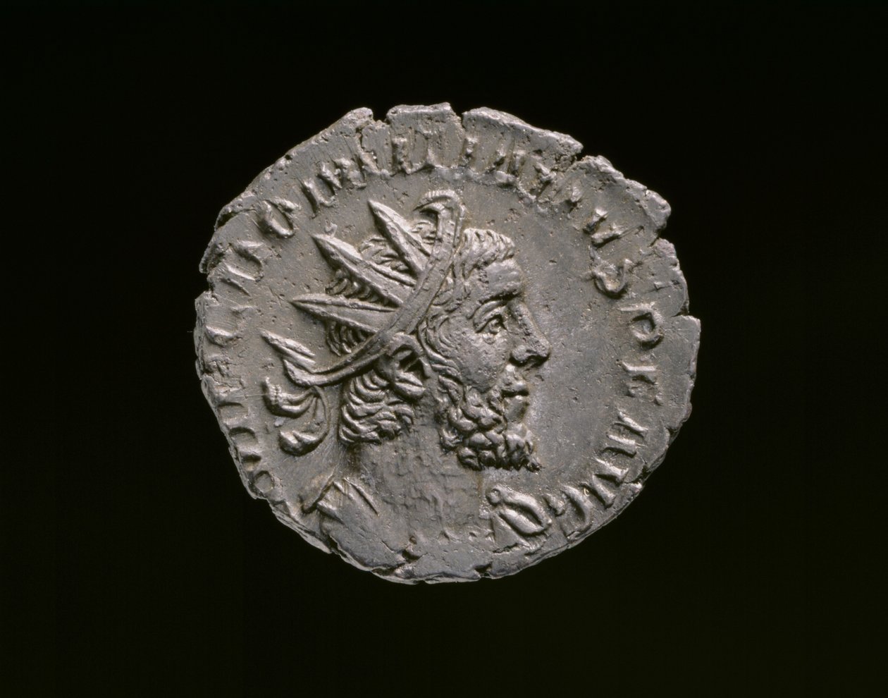 Cesarska moneta rzymska z Colonia Claudia Ara Agrippinensium, AD 271 (srebro zdeprecjonowane) autorstwa Roman