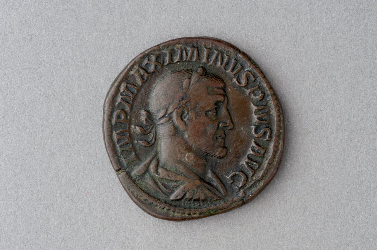 Sestertius z Maximus Thrax (brąz) autorstwa Roman