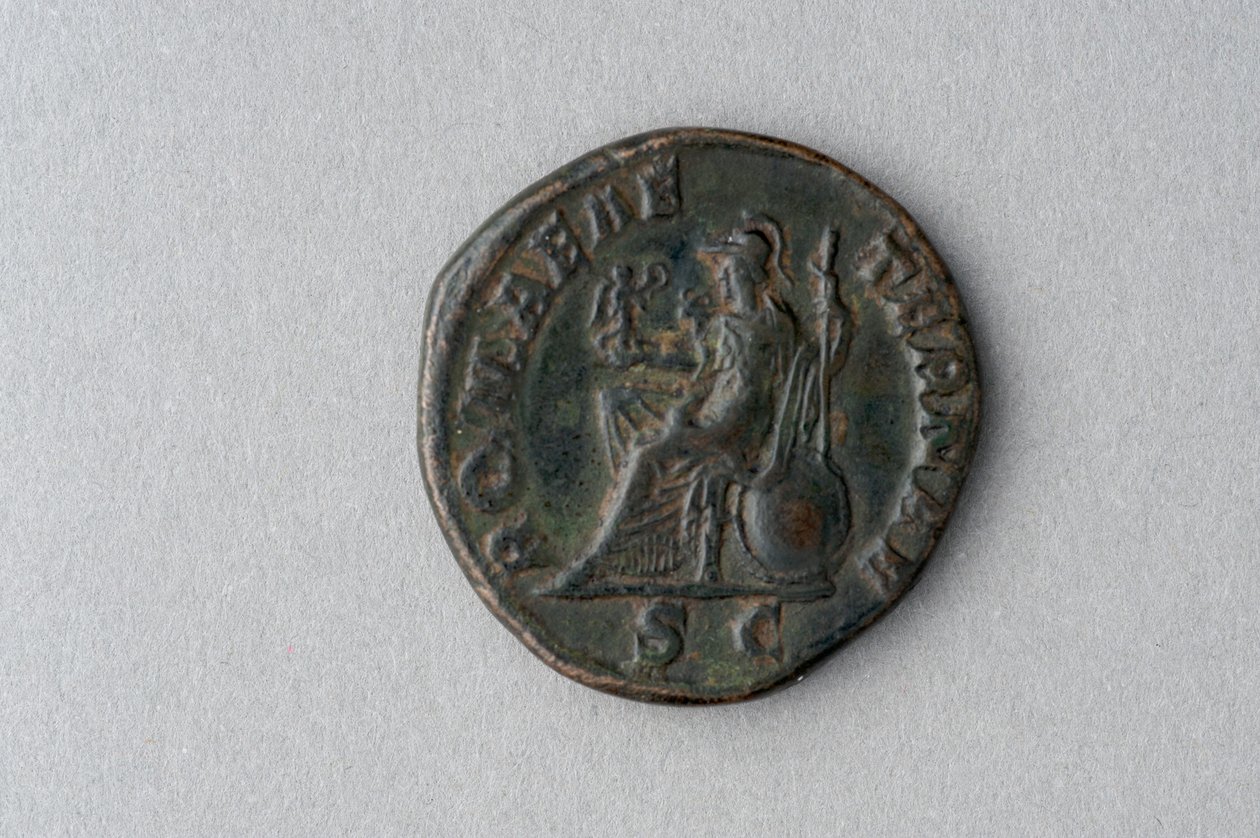 Sestercjusz Sewerusa Aleksandra (brąz) autorstwa Roman