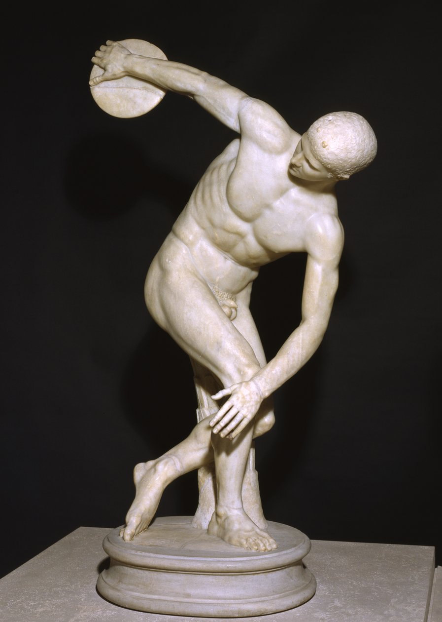 Lancelotti Discobolus (marmur) autorstwa Roman