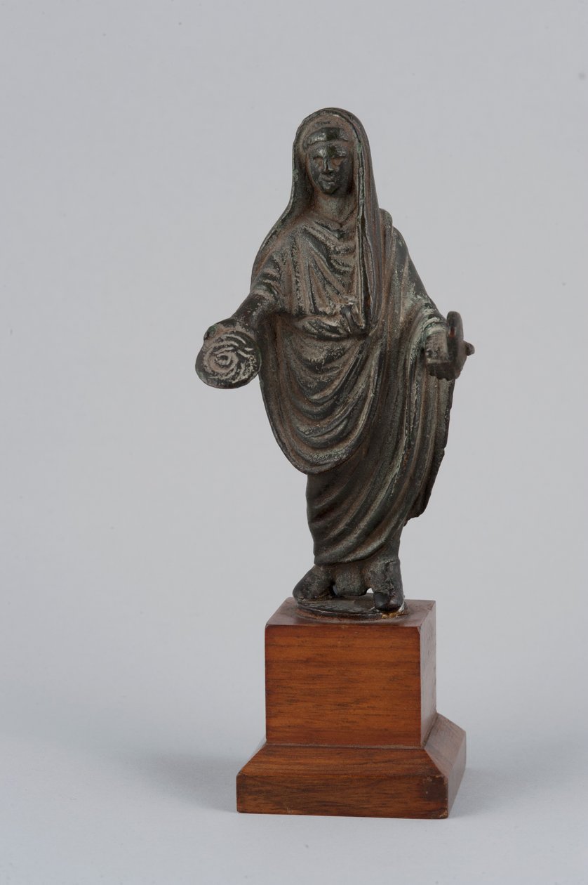Zasłonięta Kapłanka (brąz) autorstwa Roman