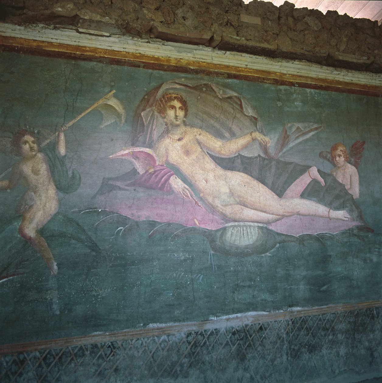 Wenus żeglująca po morzu autorstwa Roman