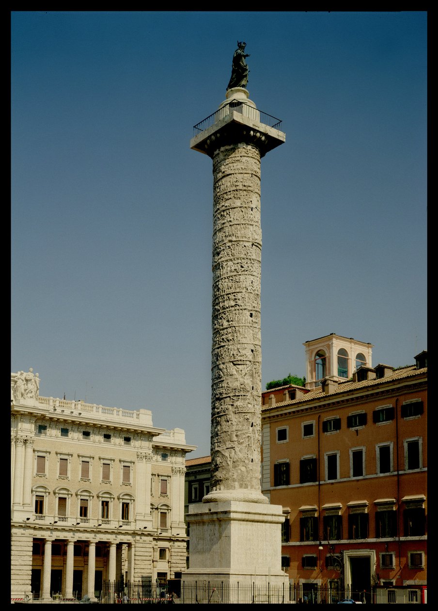 Widok Kolumny Trajana, 113 AD autorstwa Roman