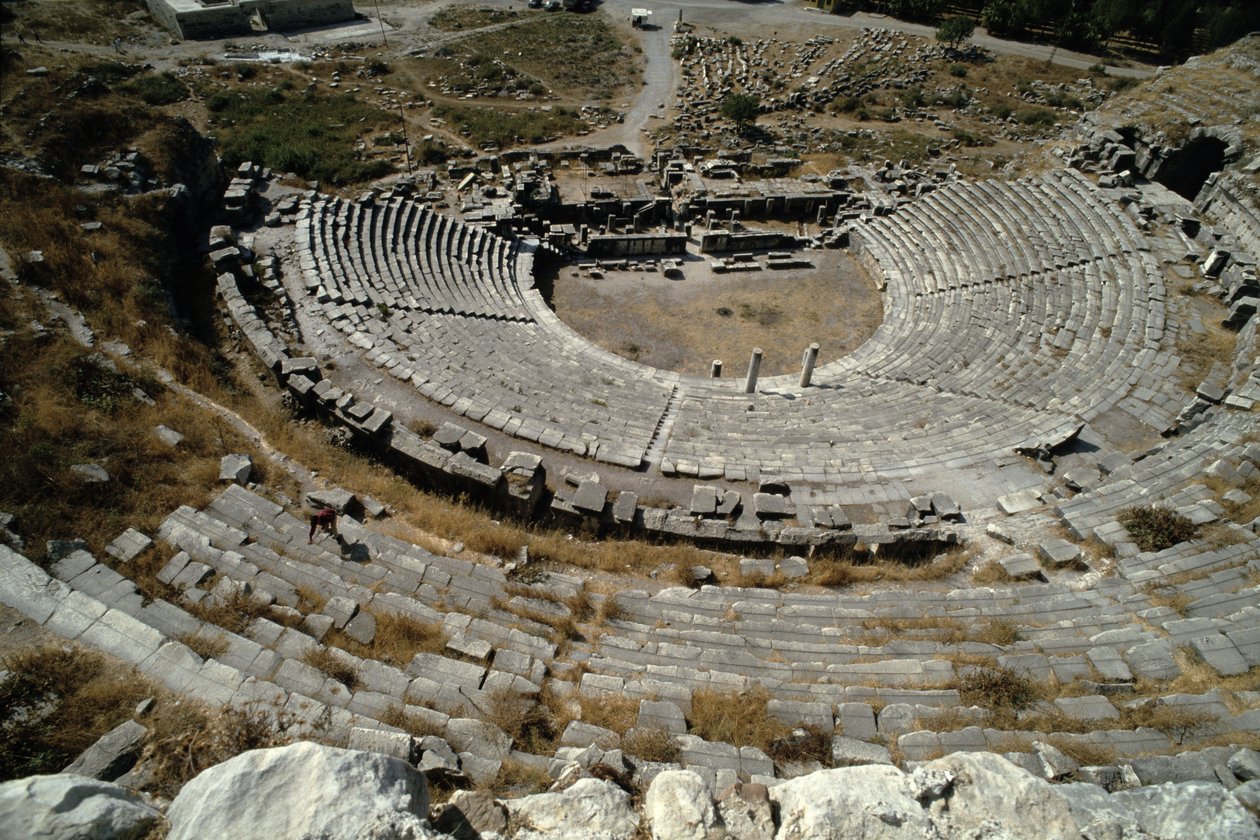Widok teatru, I-II wne autorstwa Roman