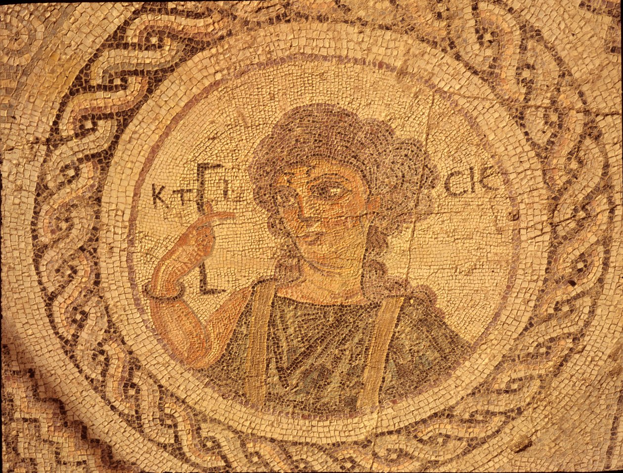 Kobieta (mozaika) autorstwa Roman