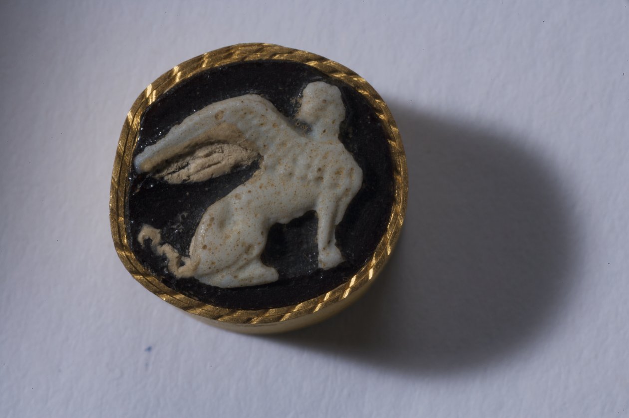 Kamea Sfinksa (szkło) autorstwa Roman Imperial Period
