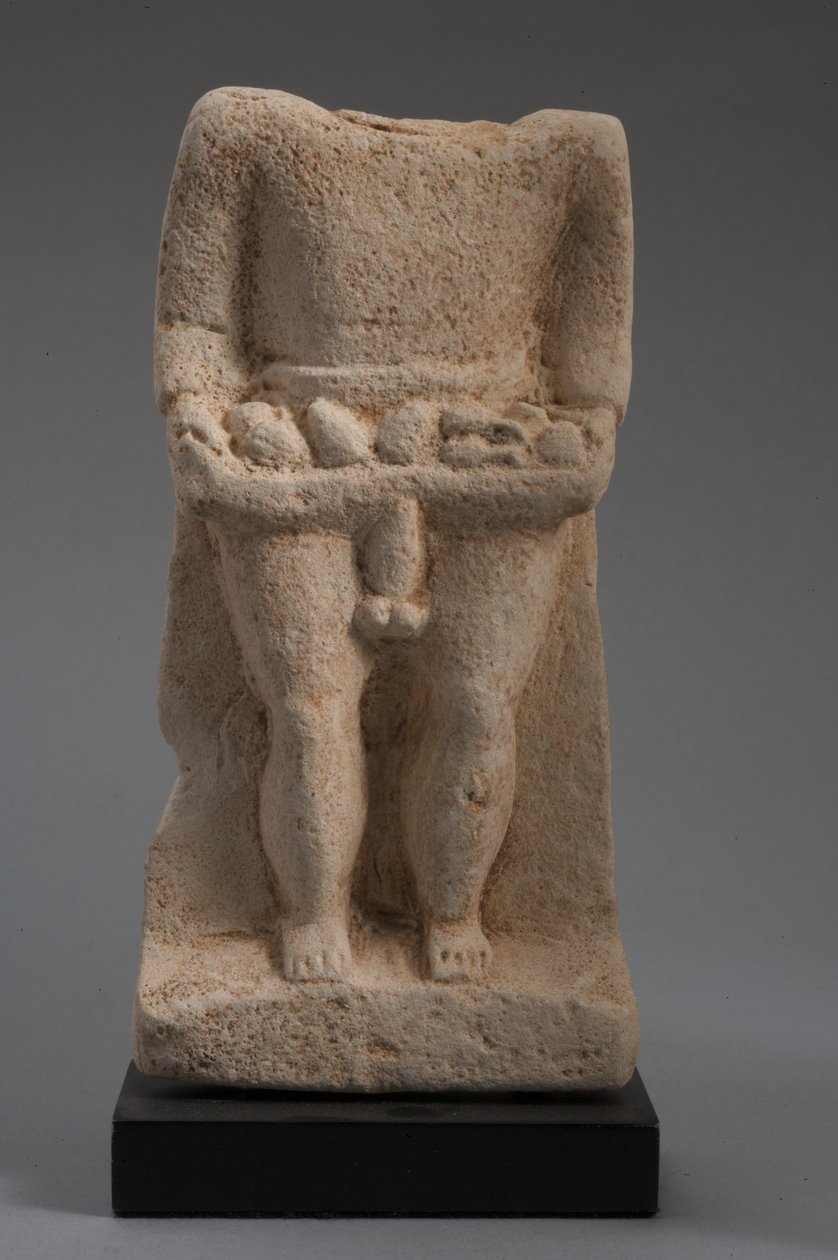 Figura rzymsko-brytyjska Priapic (wapień) autorstwa Roman Imperial Period