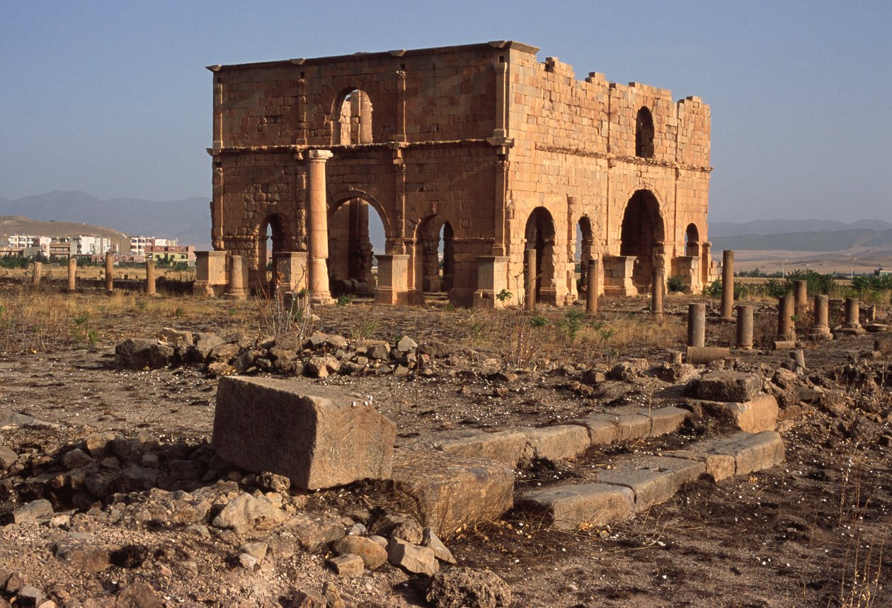 Widok na pretorium autorstwa Roman Imperial Period