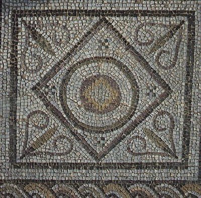 Mozaika rzymska z łaźni termalnych (mozaika) autorstwa Roman Roman