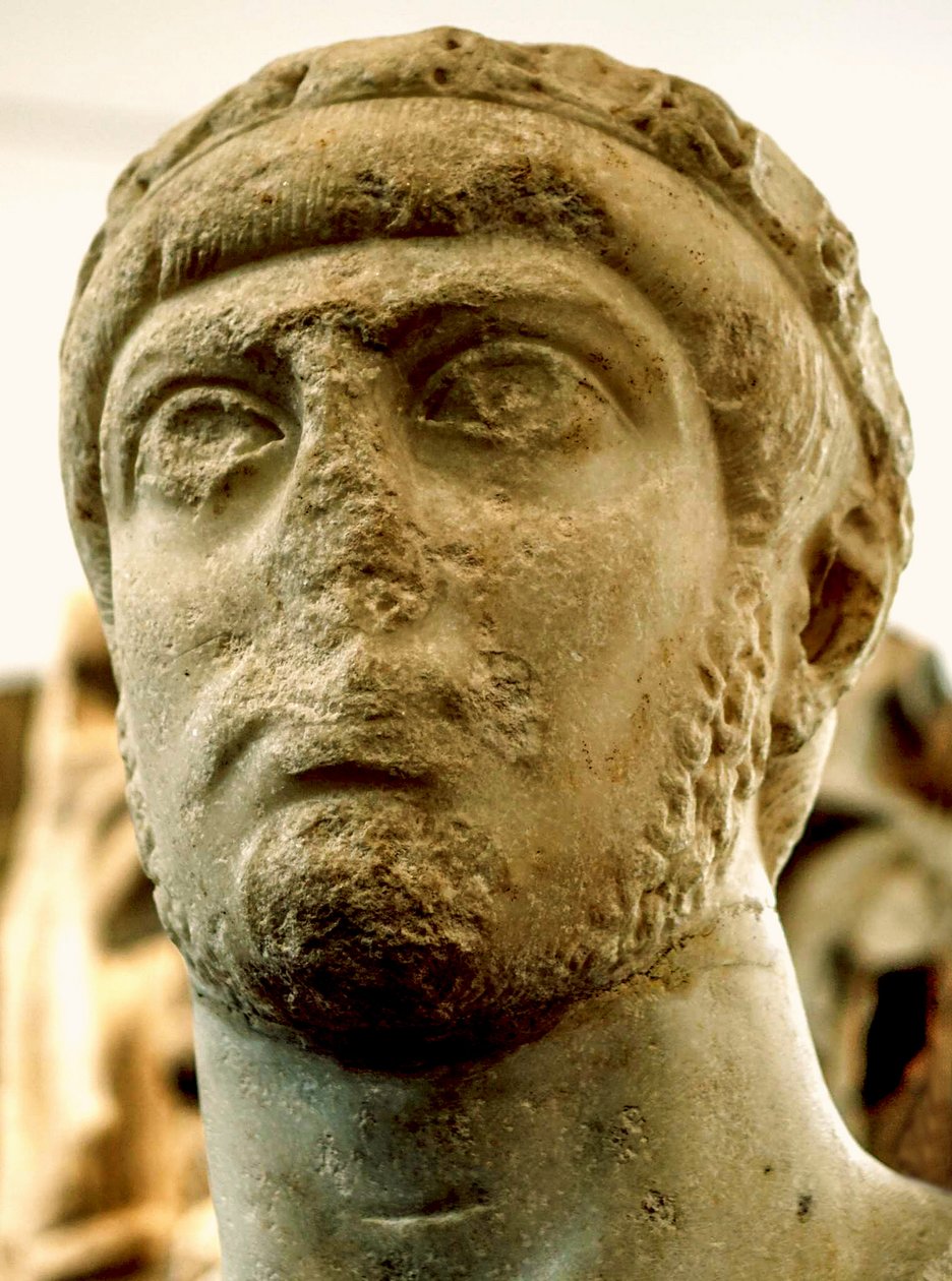 Popiersie cesarza Gracjana autorstwa Roman