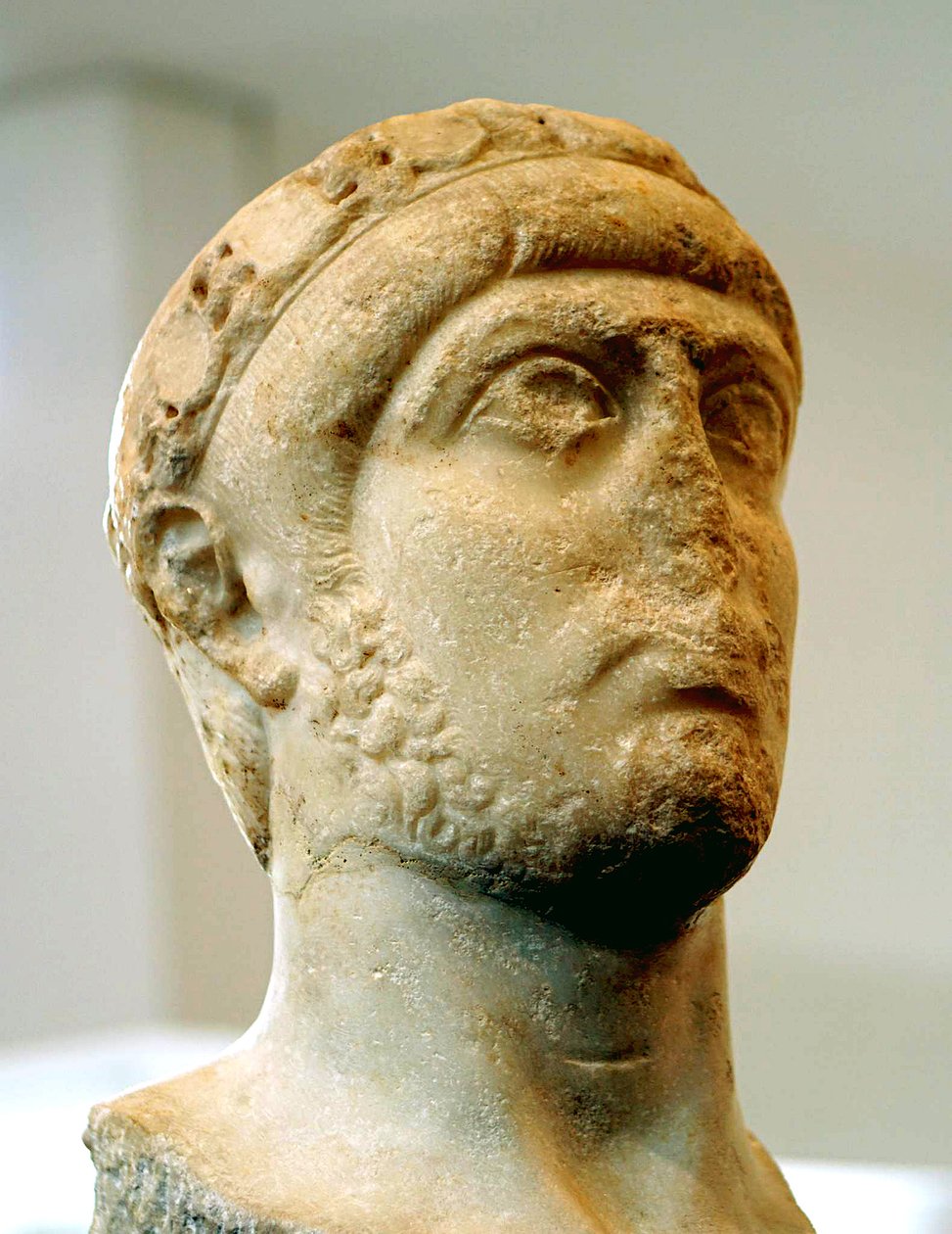 Popiersie cesarza Gracjana autorstwa Roman