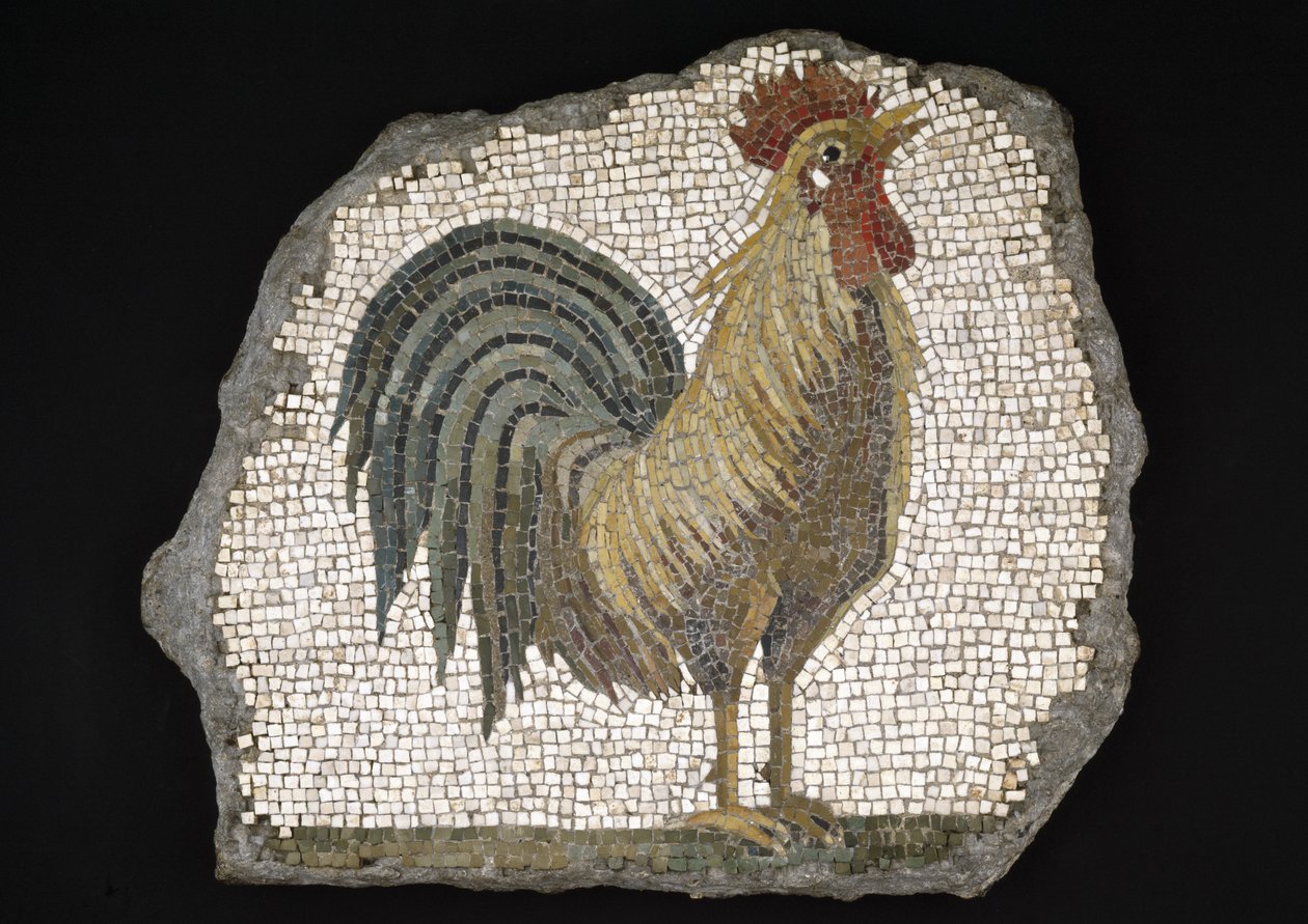 Kogucik (mozaika) autorstwa Roman