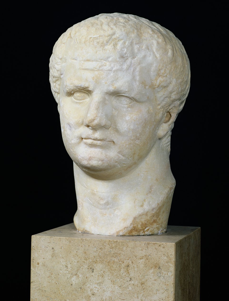 Głowa Tytusa (39-81) (marmur) autorstwa Roman