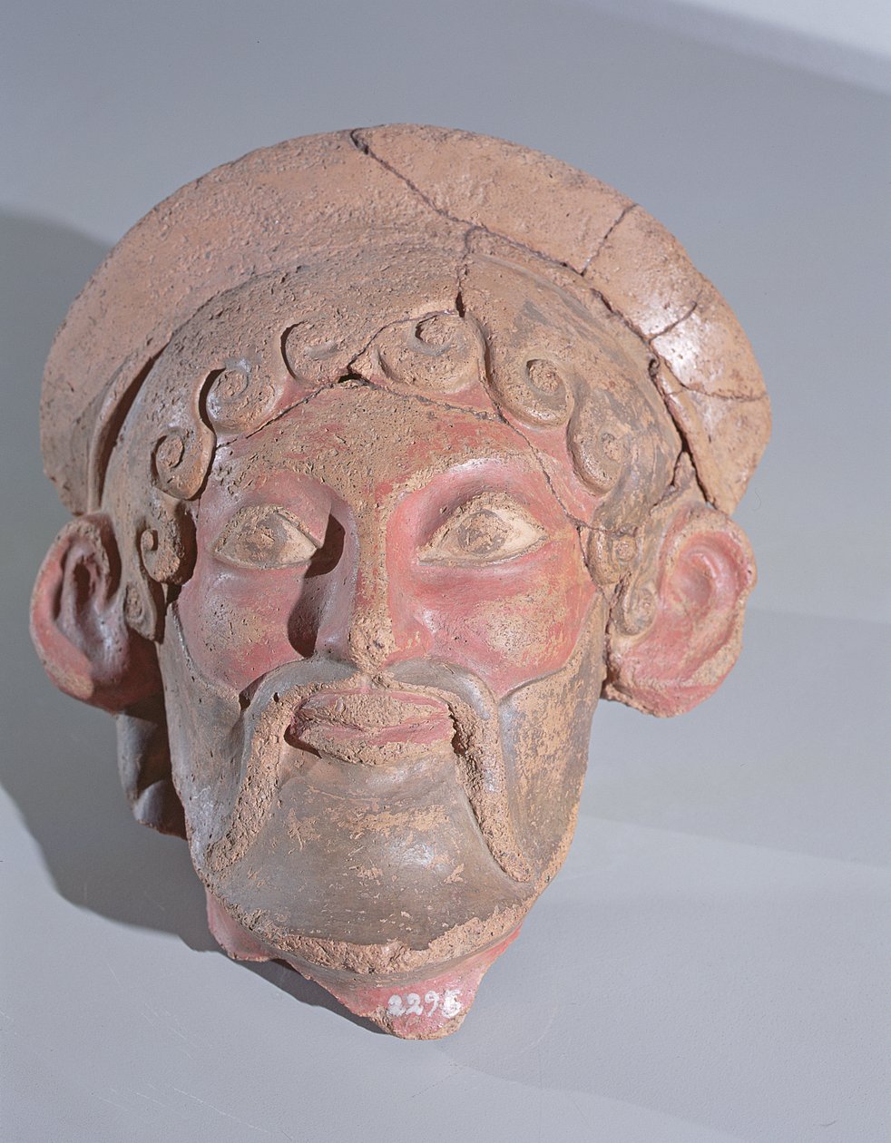 Głowa Zeusa (terakota) autorstwa Roman