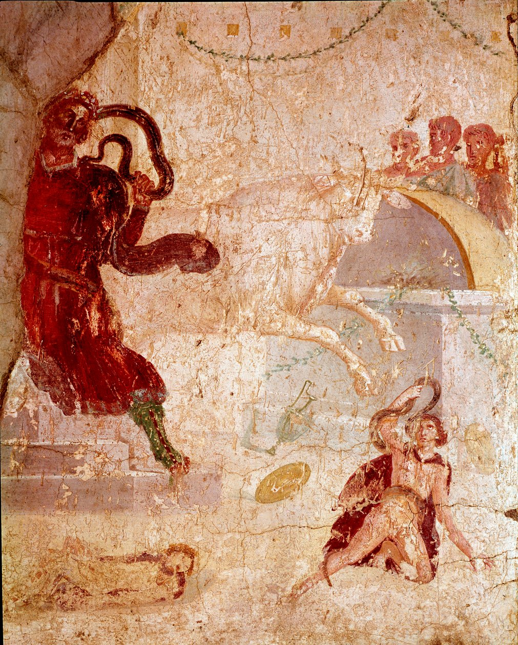 Laokoona (fresk autorstwa Roman