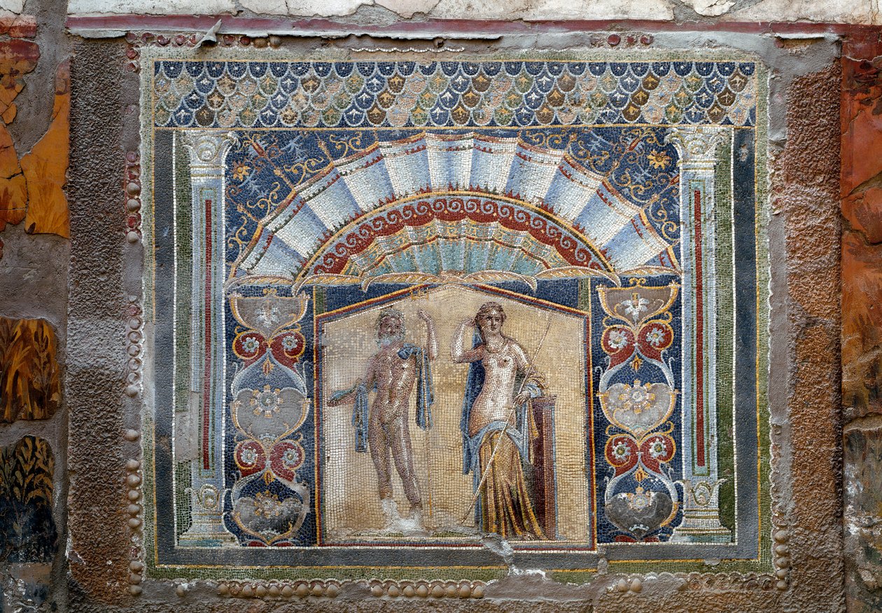 Neptun i Amfitryt autorstwa Roman