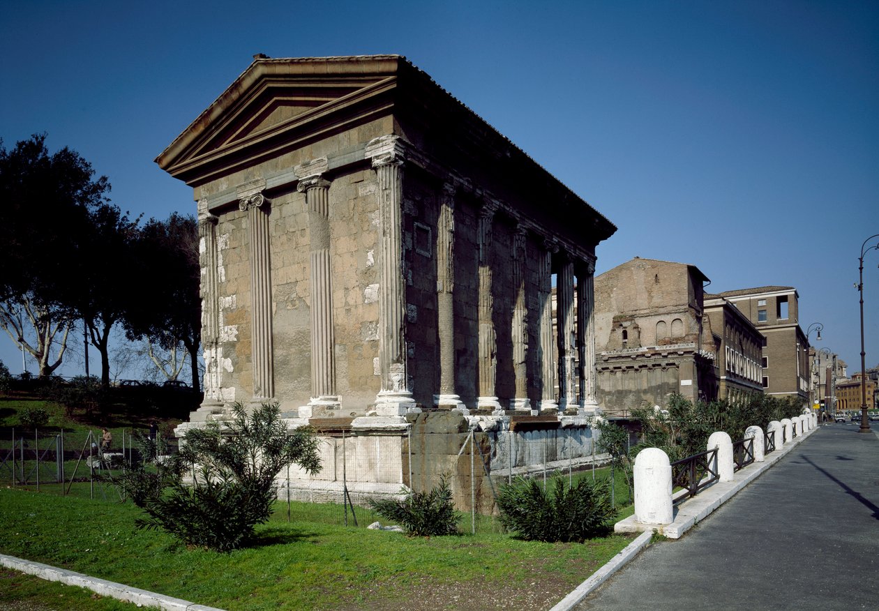Świątynia Fortuna Virilis, II w. p.n.e. autorstwa Roman