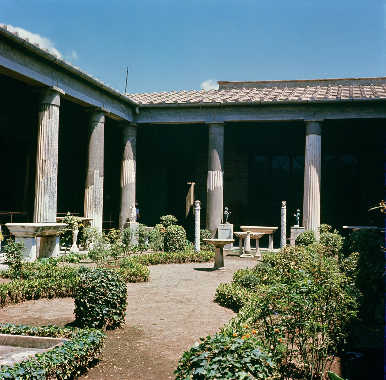 Atrium, Dom Vettii autorstwa Roman