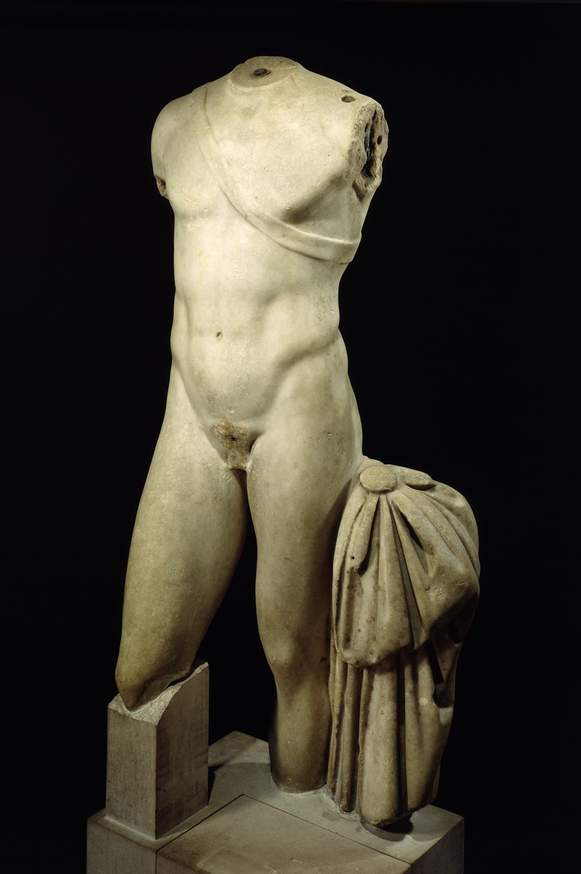 Tułów Apolla (marmur) autorstwa Roman