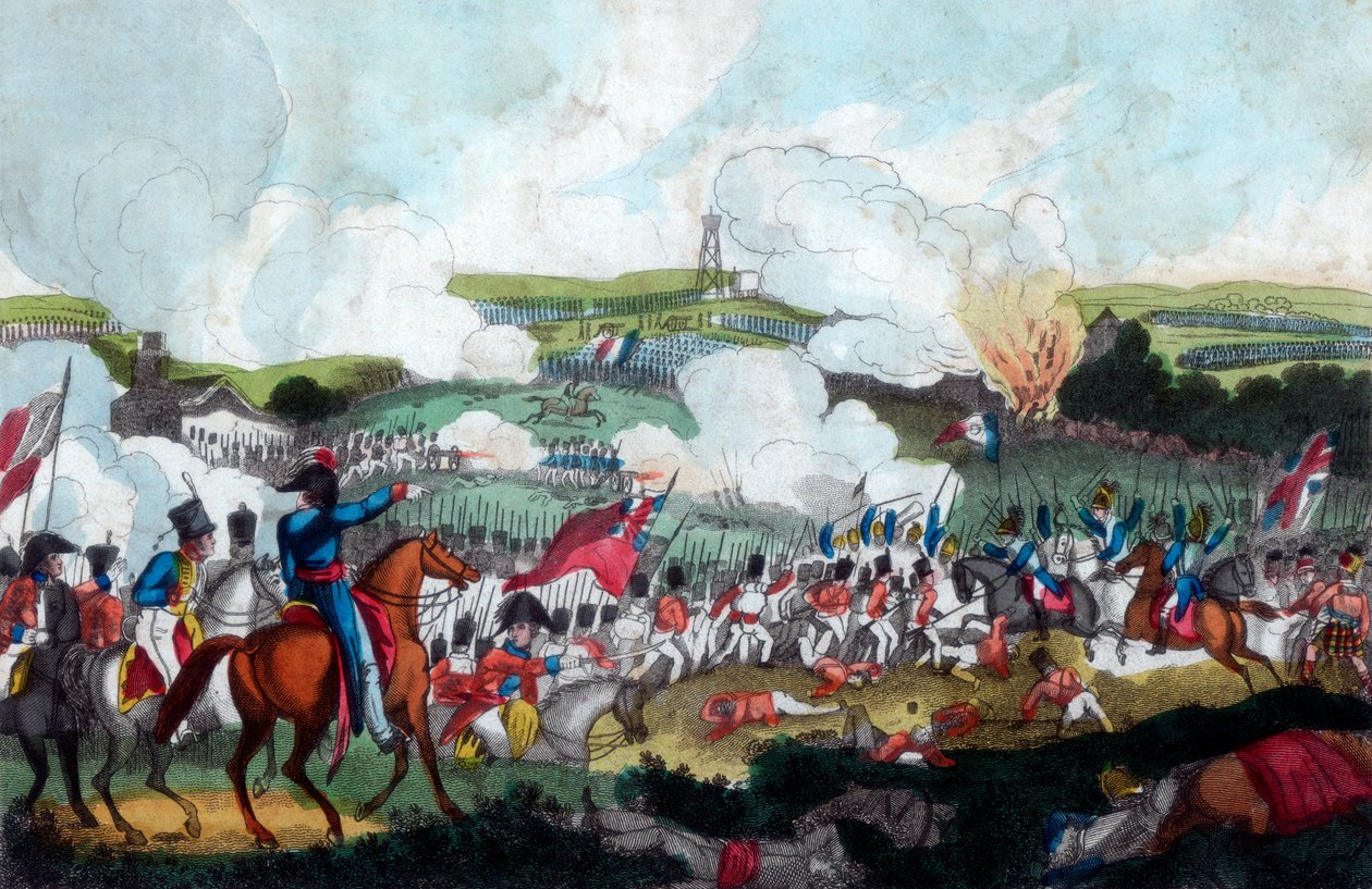 Bitwa pod Waterloo, 1815 1816 autorstwa Romney