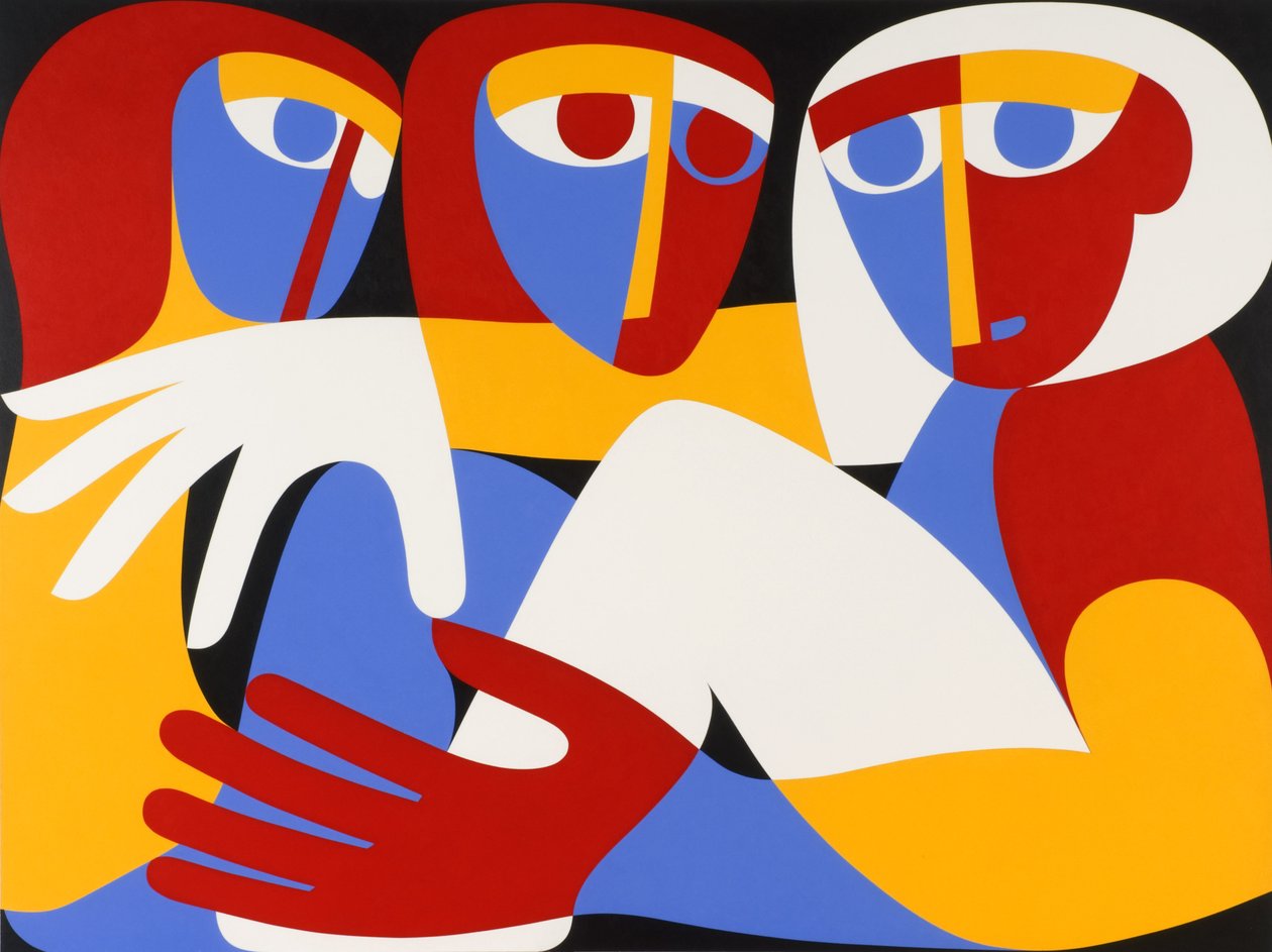 Till Light Arise, 1988 (akryl na płycie) autorstwa Ron Waddams