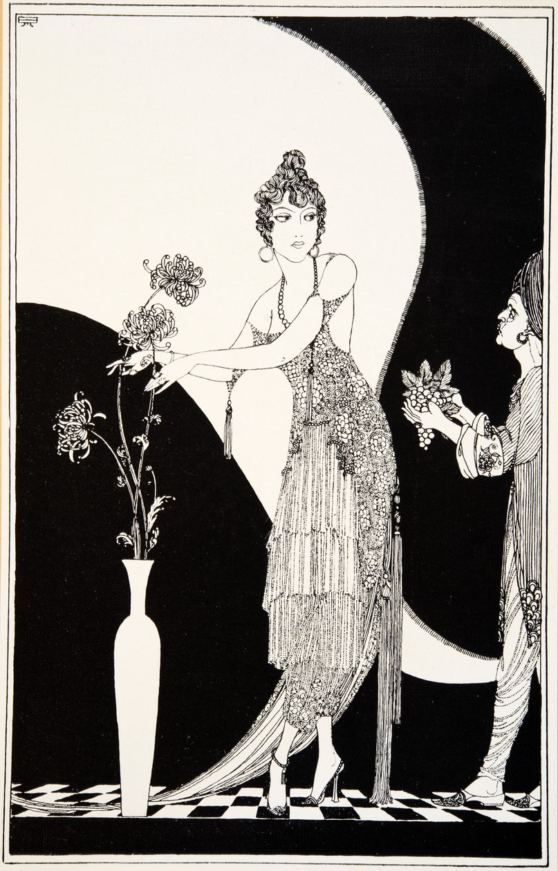 Ilustracja z „Rubáiyát of Omar Khayyam” autorstwa Ronald Balfour