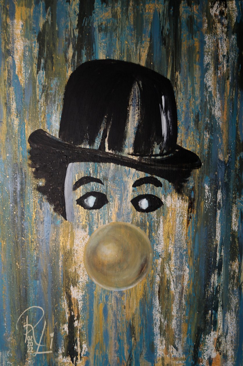 Charlie Chaplin - Balon II autorstwa RosaLi