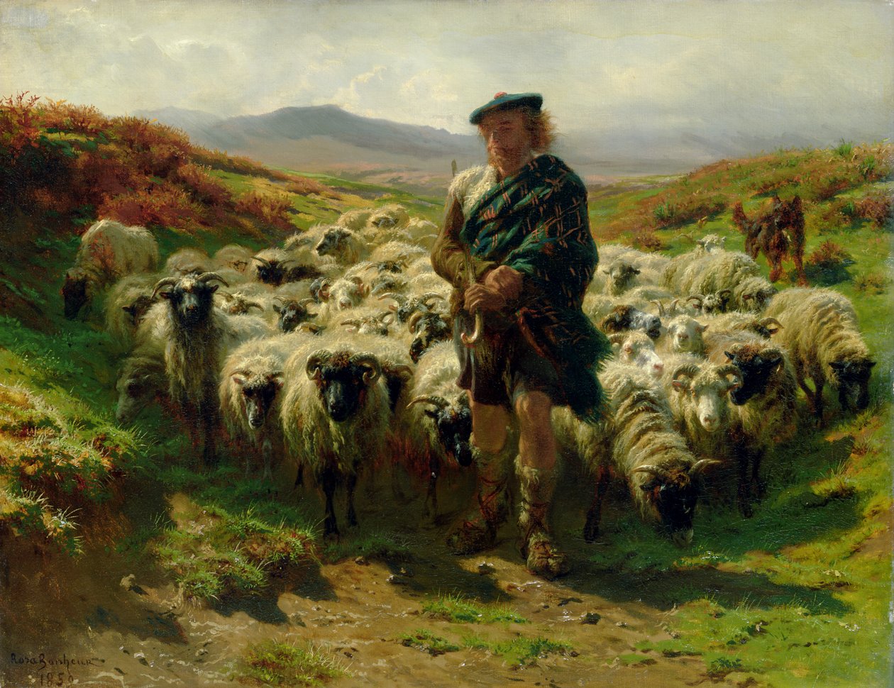 Pasterz górski, 1859 autorstwa Rosa Bonheur