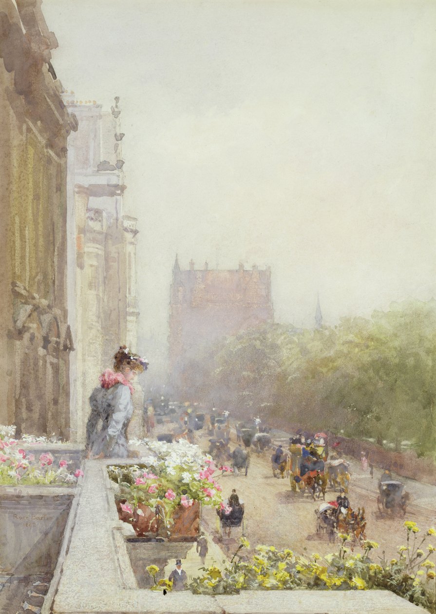 Piccadilly w czerwcu 1892 (wc) autorstwa Rose Maynard Barton