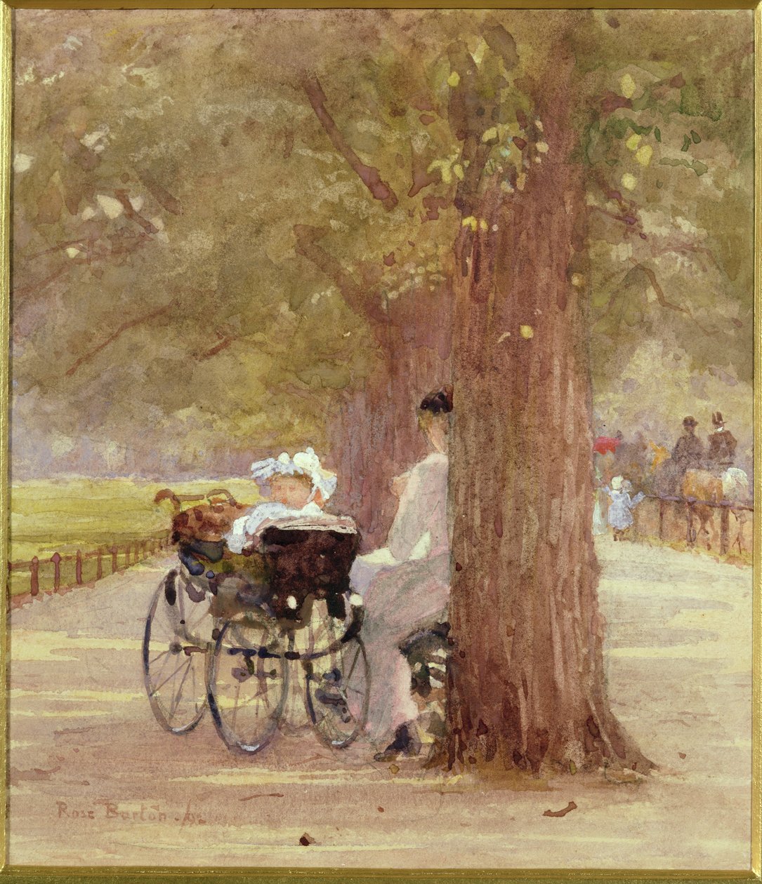 Odpoczynek w rzędzie autorstwa Rose Maynard Barton