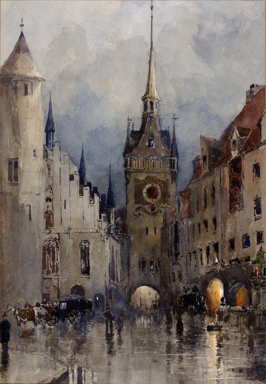 Scena uliczna w Monachium autorstwa Ross Turner