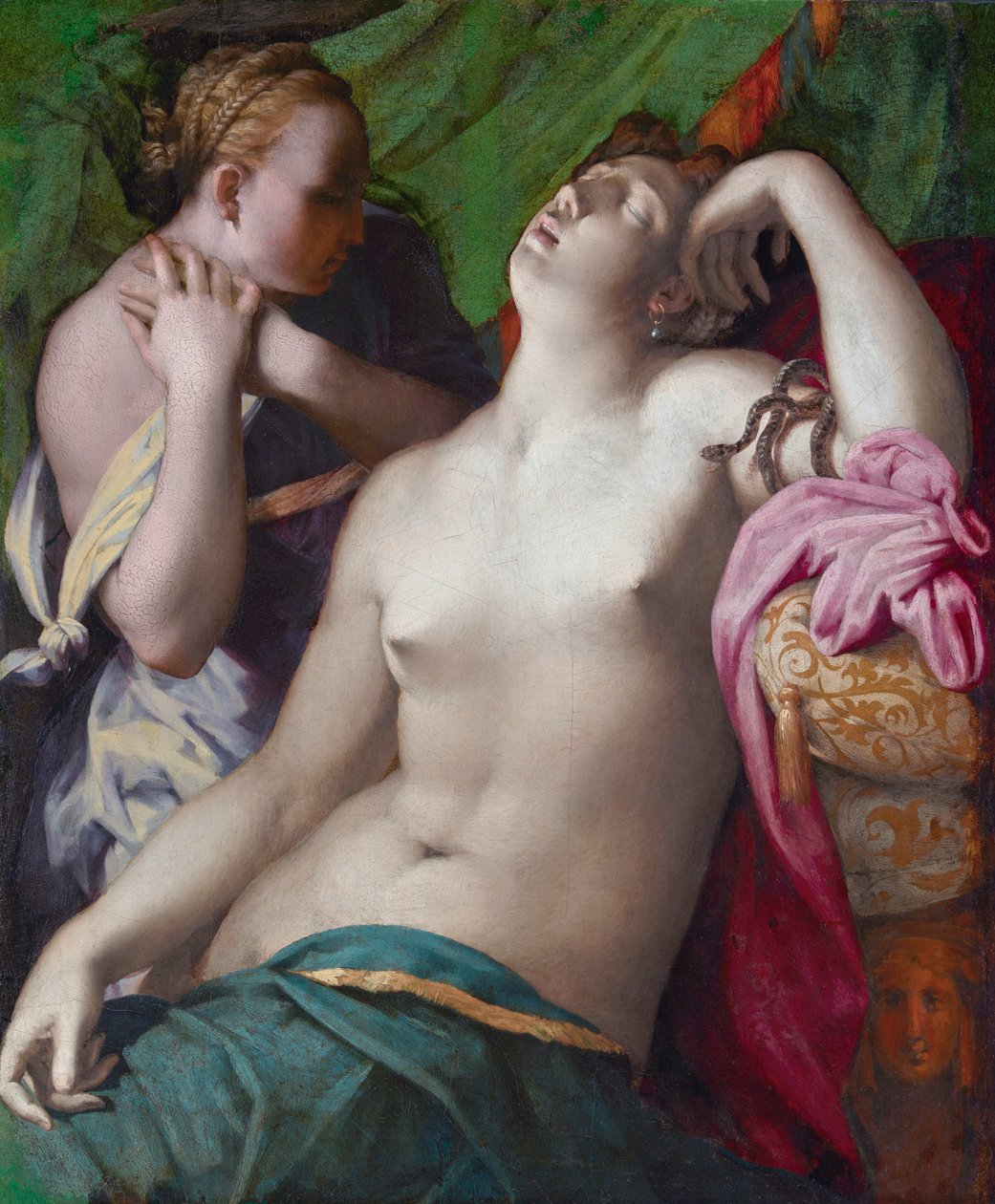Umierająca Kleopatra autorstwa Rosso Fiorentino