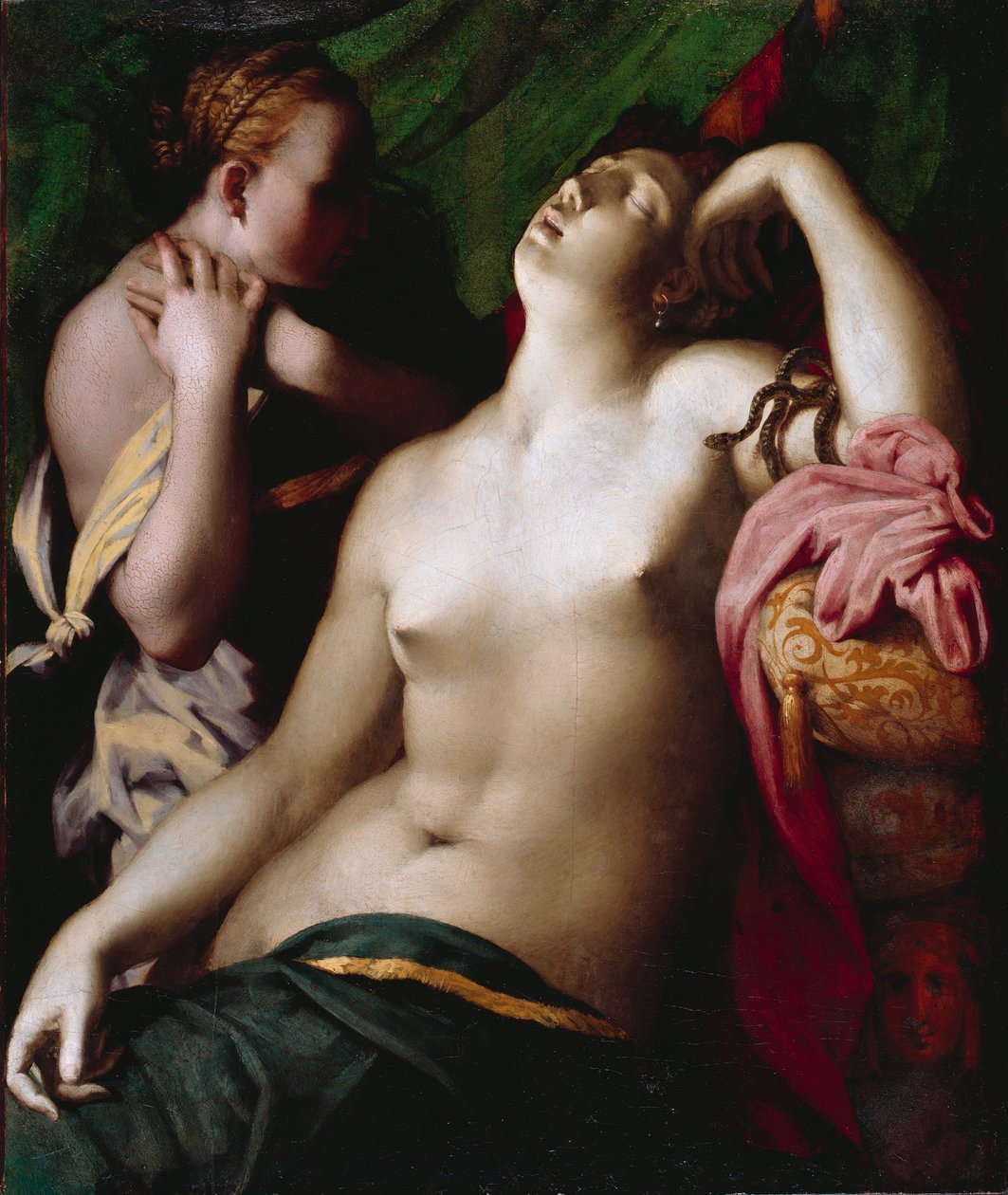 Śmierć Kleopatry autorstwa Rosso Fiorentino