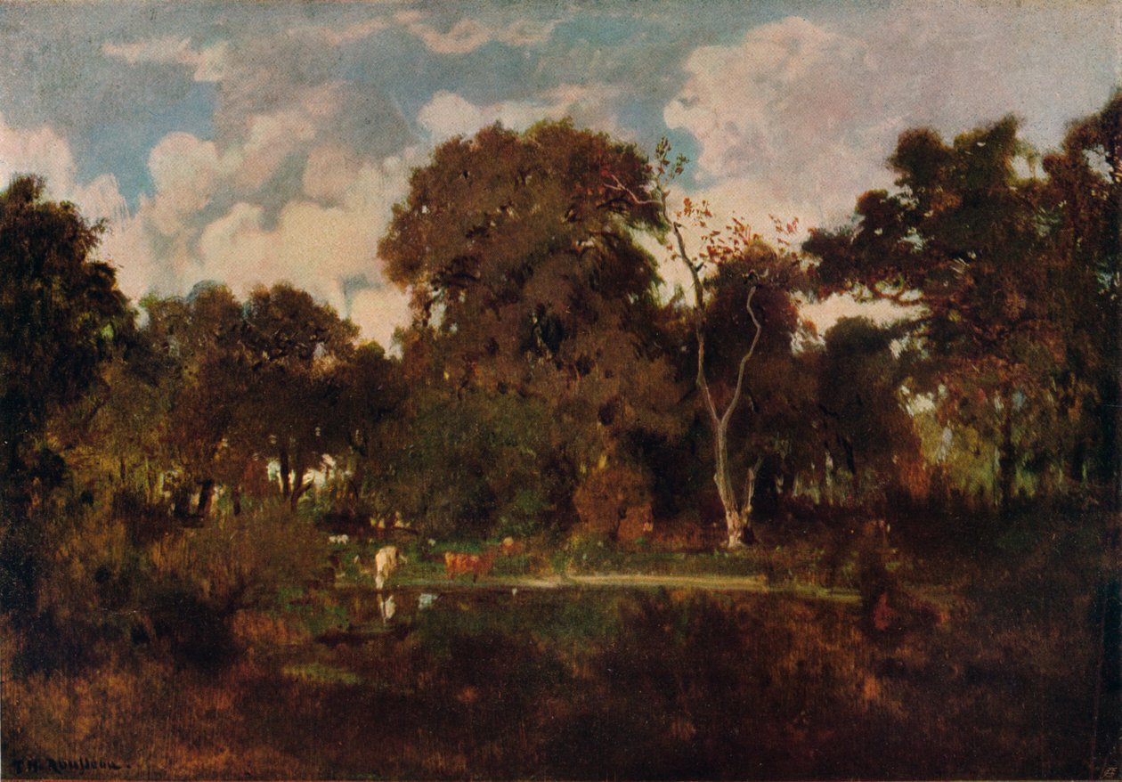 Las Fontainebleau, 1906-7. autorstwa Rousseau