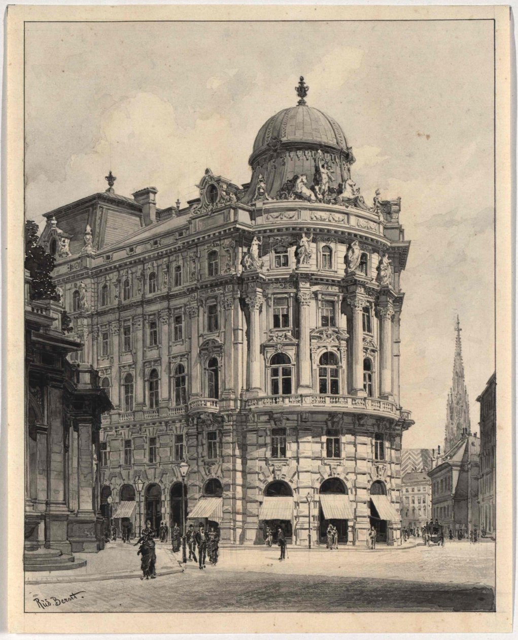 Wiedeń 1 autorstwa Rudolf Bernt