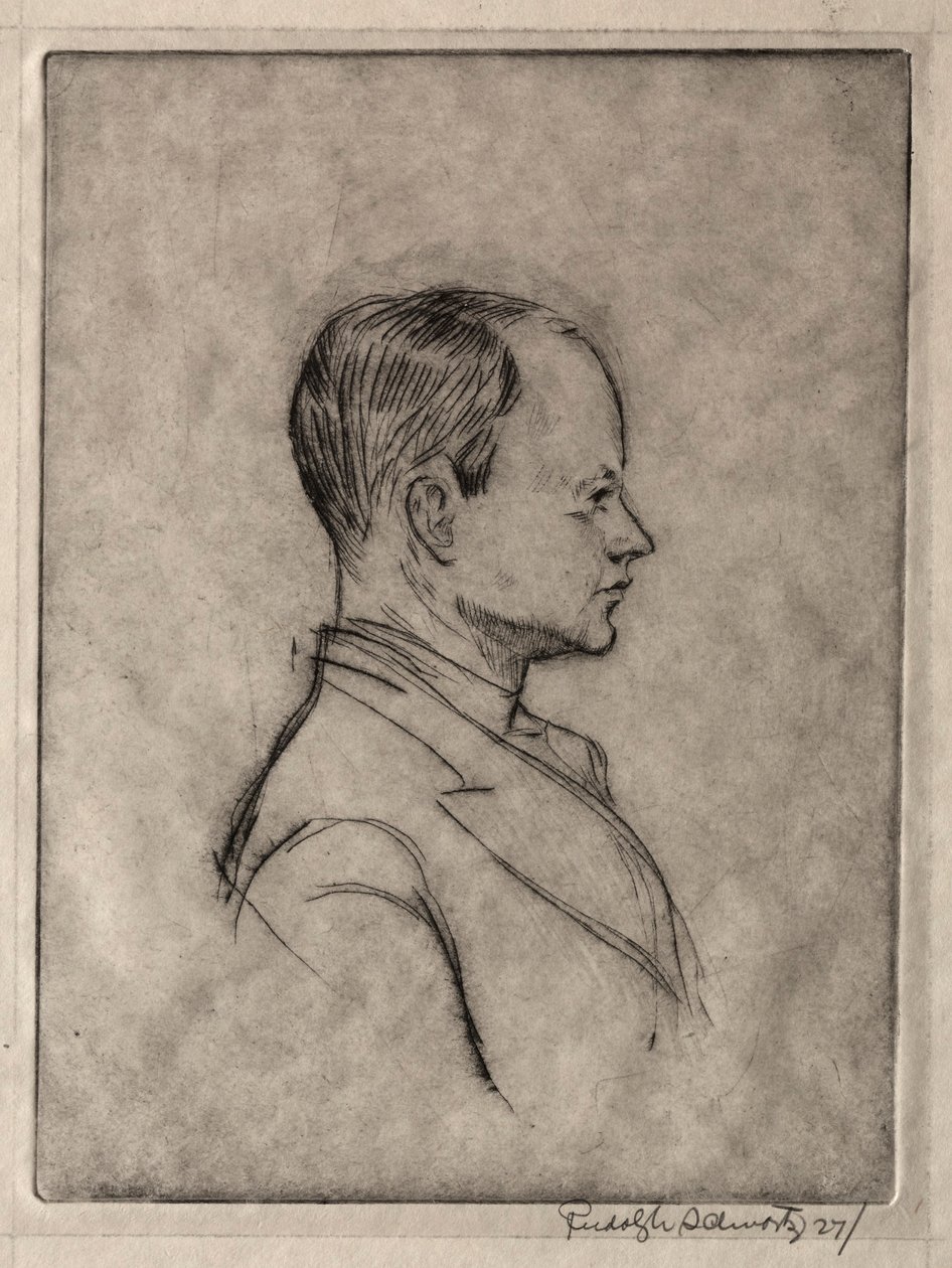 Portret. autorstwa Rudolf Schwartz