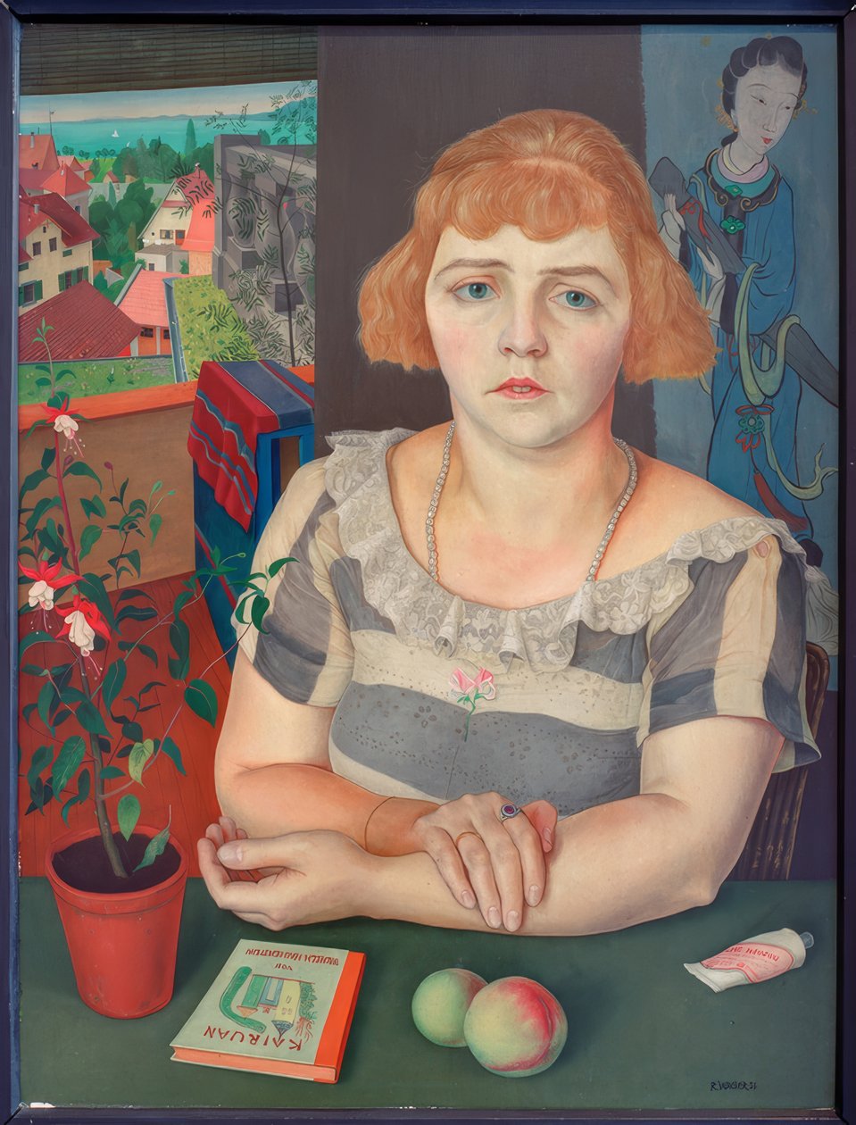 Portret Ilse autorstwa Rudolf Wacker