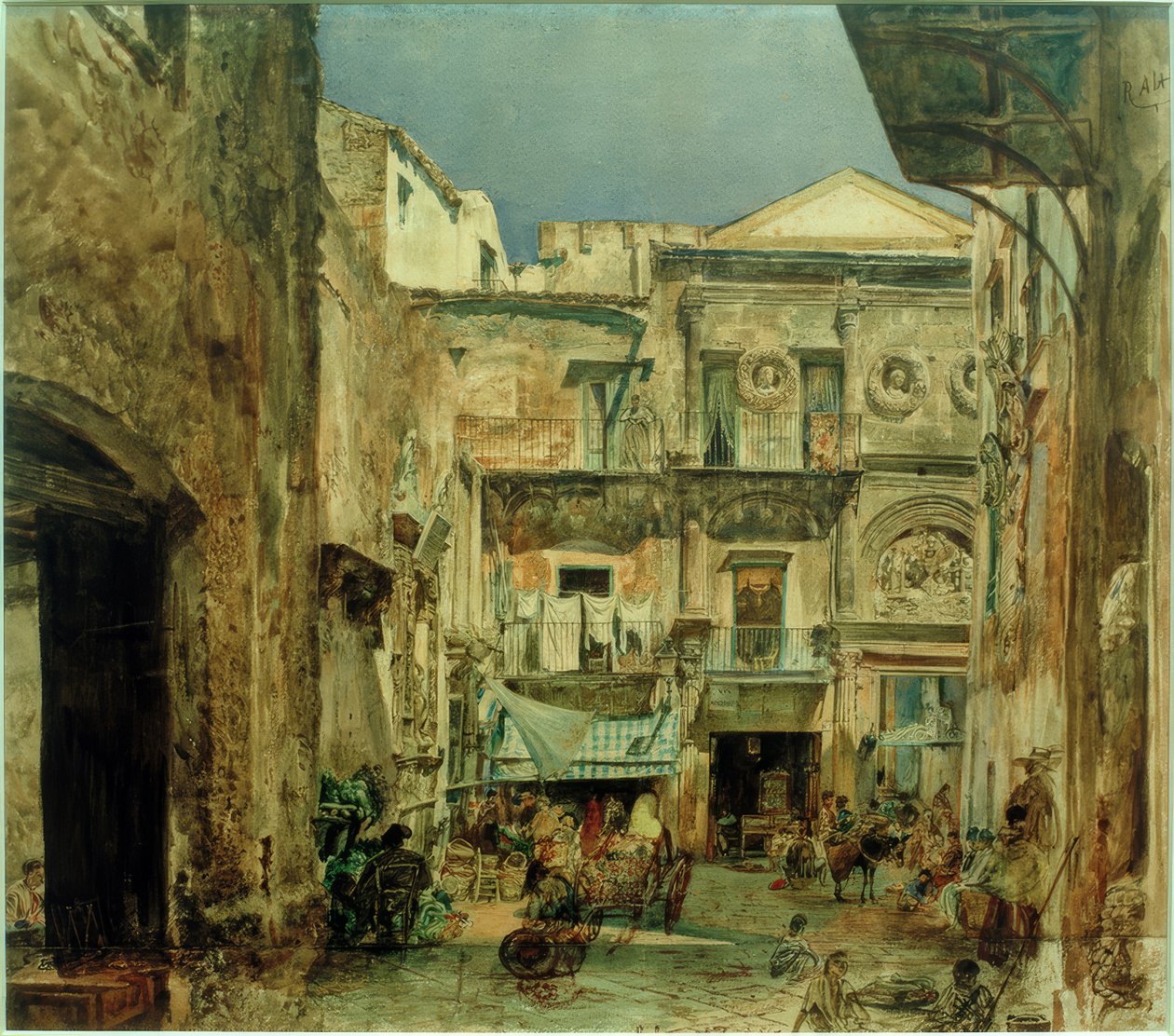 Palermo autorstwa Rudolf von Alt