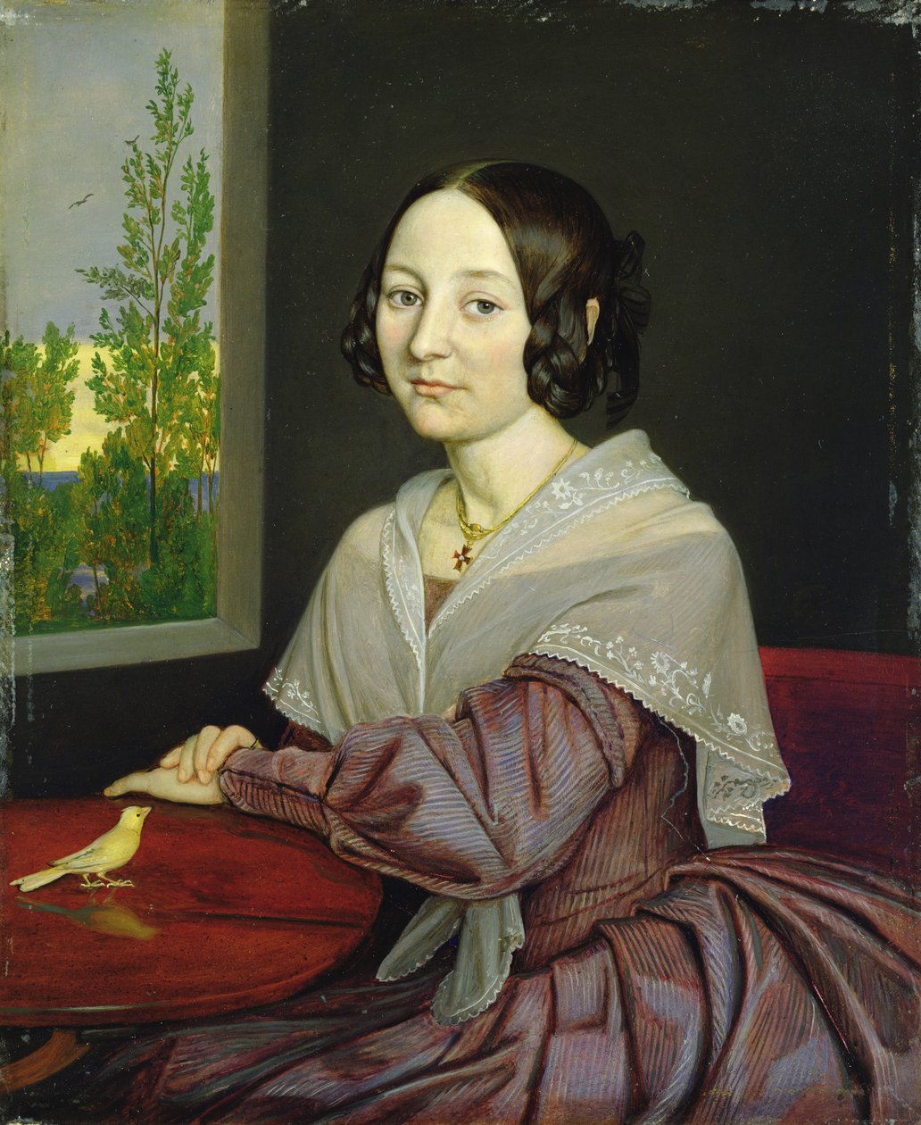 Caroline Luise Mathilde Wasmann (1823-67), 1843 (zob. 152286) autorstwa Rudolph Friedrich Wasmann