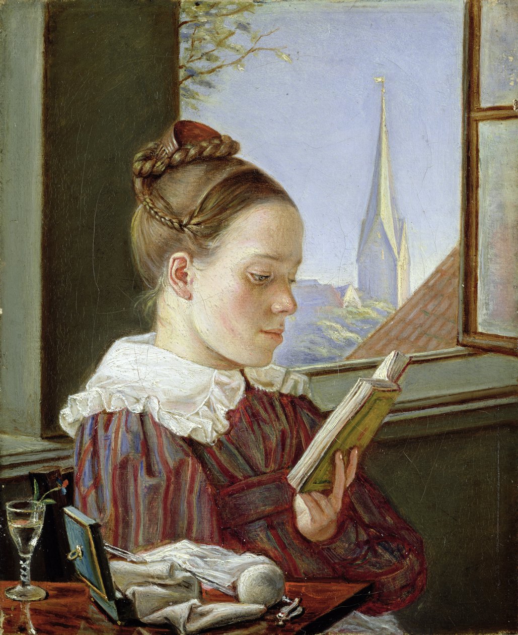 Minna Wasmann, siostra artysty (1811-36), 1822 autorstwa Rudolph Friedrich Wasmann
