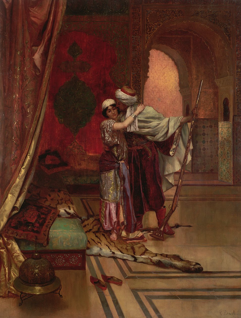Wnętrze autorstwa Rudolphe Ernst