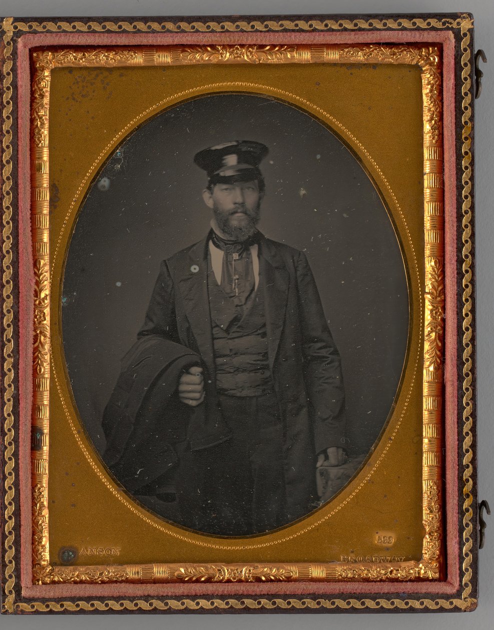 Portret mężczyzny bez tytułu, 1858. autorstwa Rufus Anson