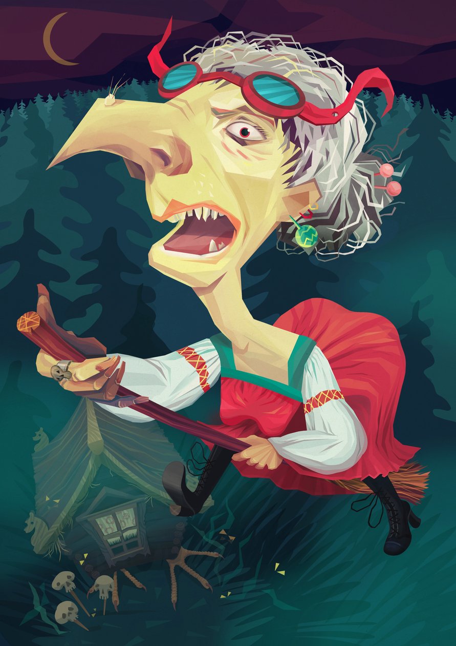 Czarownica, 2012, ( autorstwa Runa Anastasiya Rudaya
